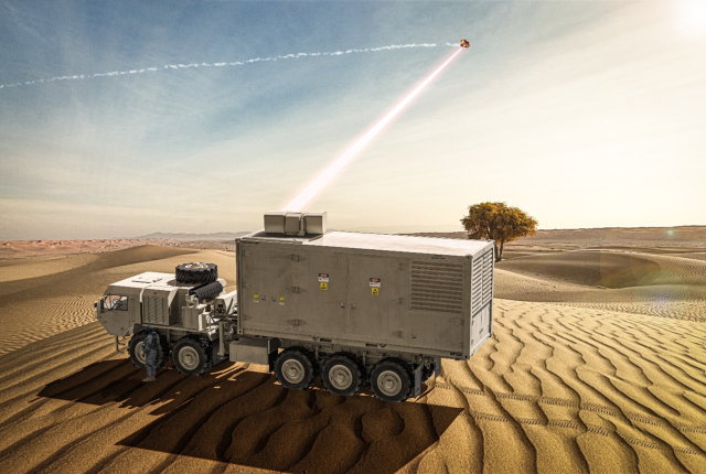 地上移動型レーザー兵器、最高レベルの300kWに到達