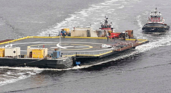 Autonomous spaceport drone ship