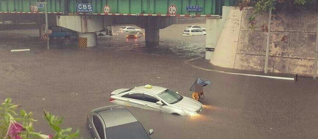 釜山の大雨_1