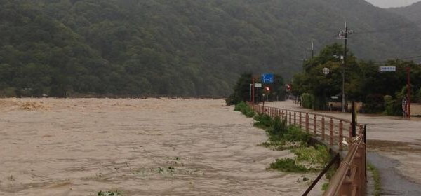 台風18号 京都