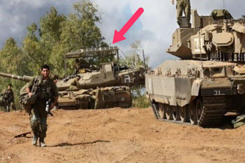 イスラエルの戦車、対ドローン用コープケージ搭載へ