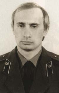 KGB時代のプーチン大統領