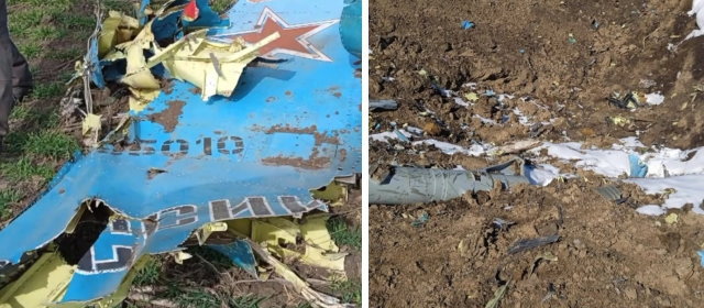 ロシアの戦闘爆撃機Su-34、撃墜される