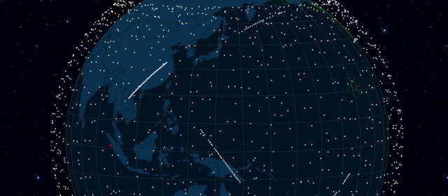 見上げればどこかにスターリンク衛星、すでに2000基が地球を周回中