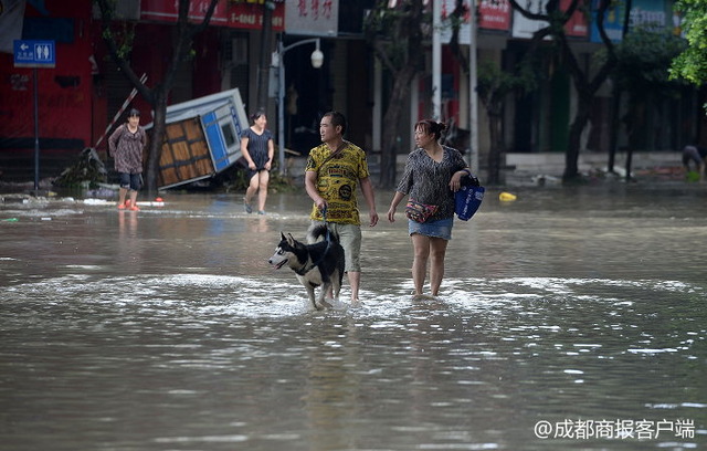 台風マリア 四川省_7