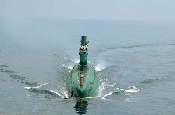 金正恩氏潜水艦視察_8