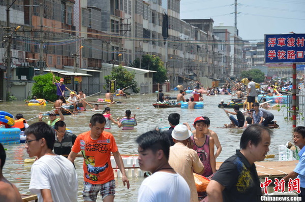 中国で発生した台風11号の被害_6