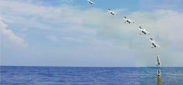 潜水艦から発射できる無人航空機システム(UAS)