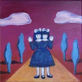 鏡の子に出会った