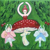 きのこバレリーナとレッスン