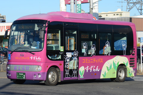 北海道拓殖バス 小型車 ざっしーのただ載せてゆくだけ