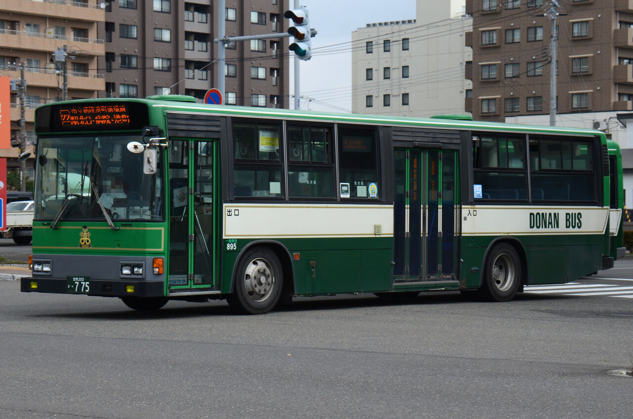 道南バス 大型移籍車 ざっしーのただ載せてゆくだけ