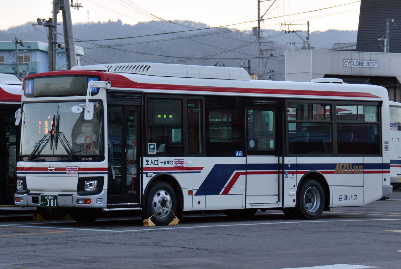 会津乗合自動車(会津バス) 中型車⑥ : ざっしーのただ載せてゆくだけ