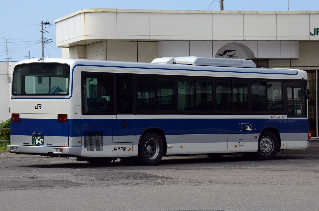 JRバス東北 大型移籍車 : ざっしーのただ載せてゆくだけ