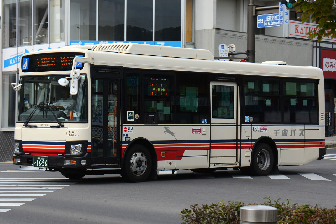 千曲バス 中型車④ : ざっしーのただ載せてゆくだけ