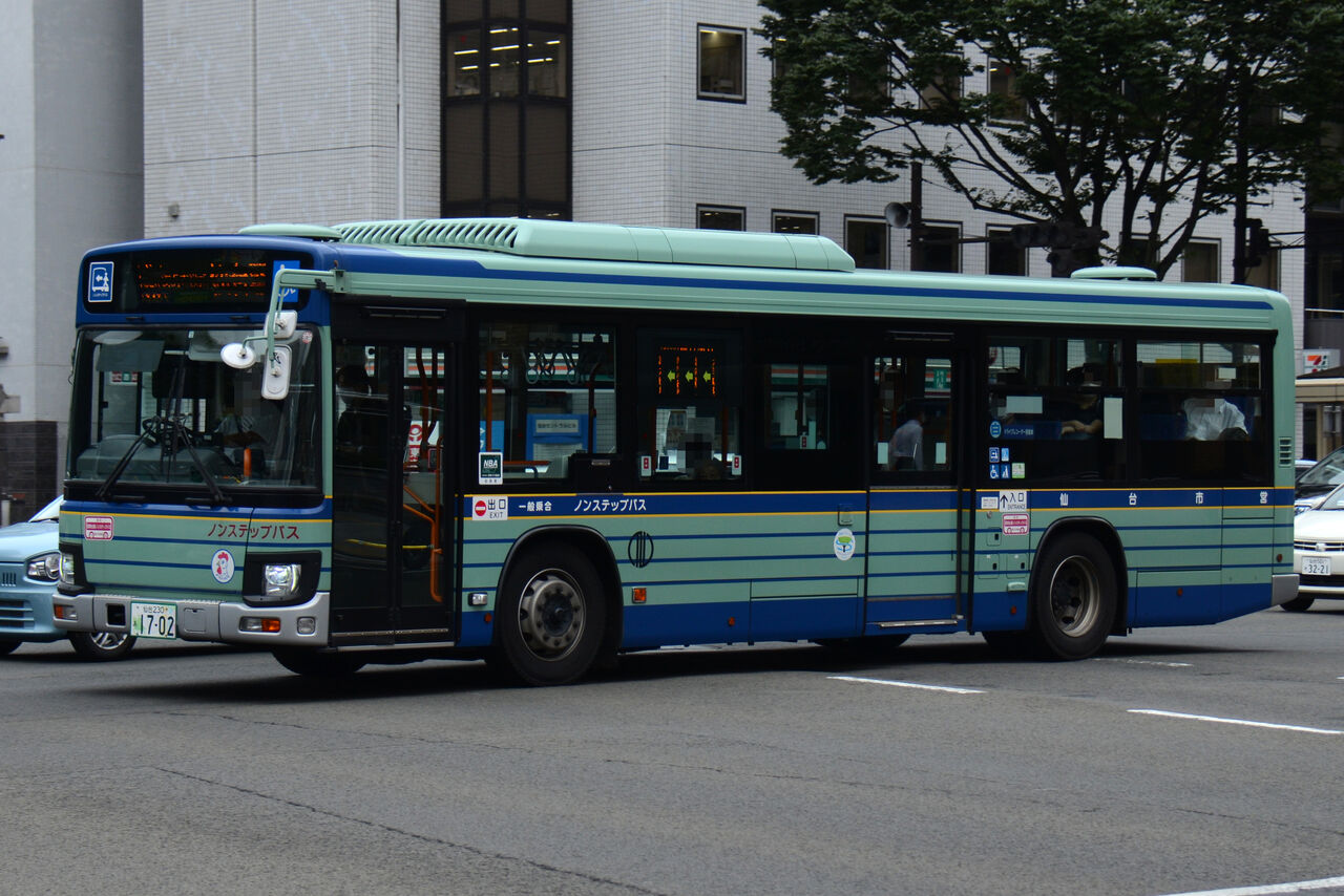 仙台市交通局 大型車⑥ : ざっしーのただ載せてゆくだけ 仙台市交通局 大型車⑥ : ざっしーのただ載せてゆくだけ