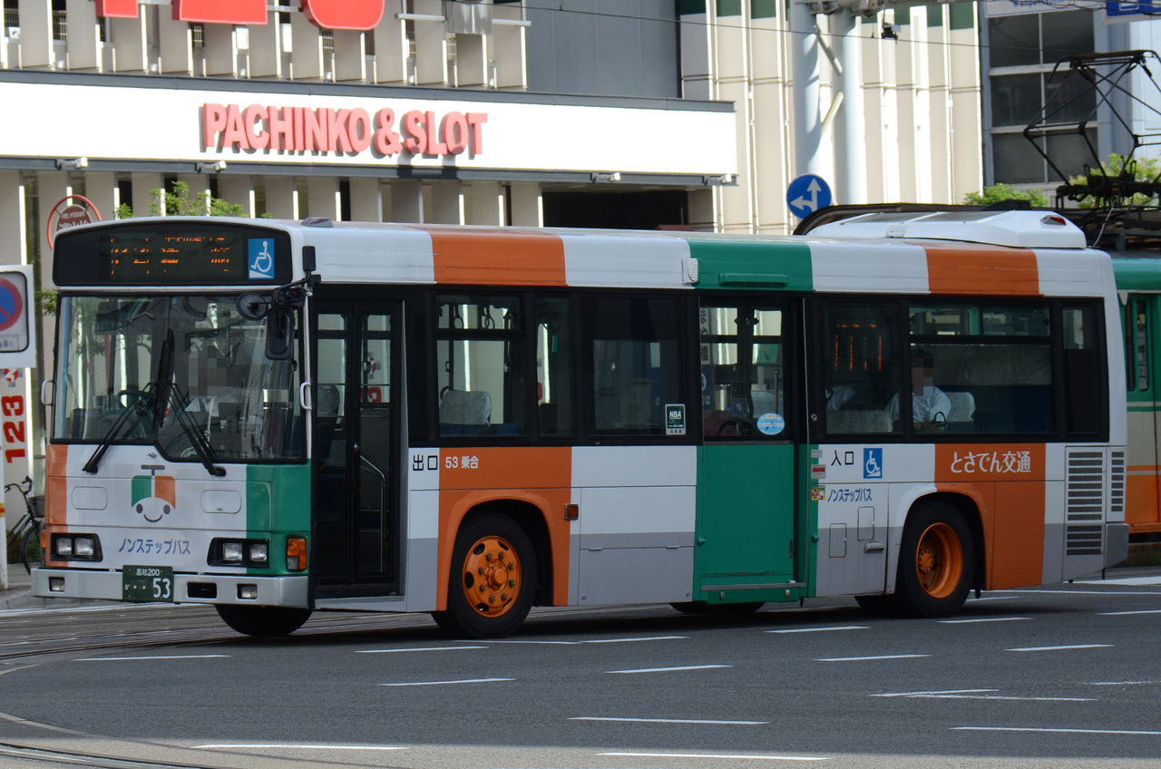 とさでん交通 その3(中型車②) : ざっしーのただ載せてゆくだけ