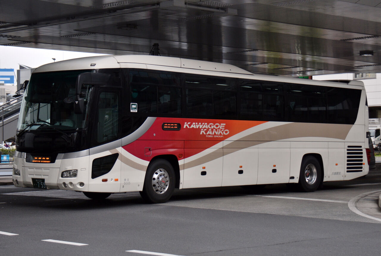 川越観光自動車 高速路線車 ざっしーのただ載せてゆくだけ 川越観光自動車 高速路線車 ざっしーのただ載せてゆくだけ