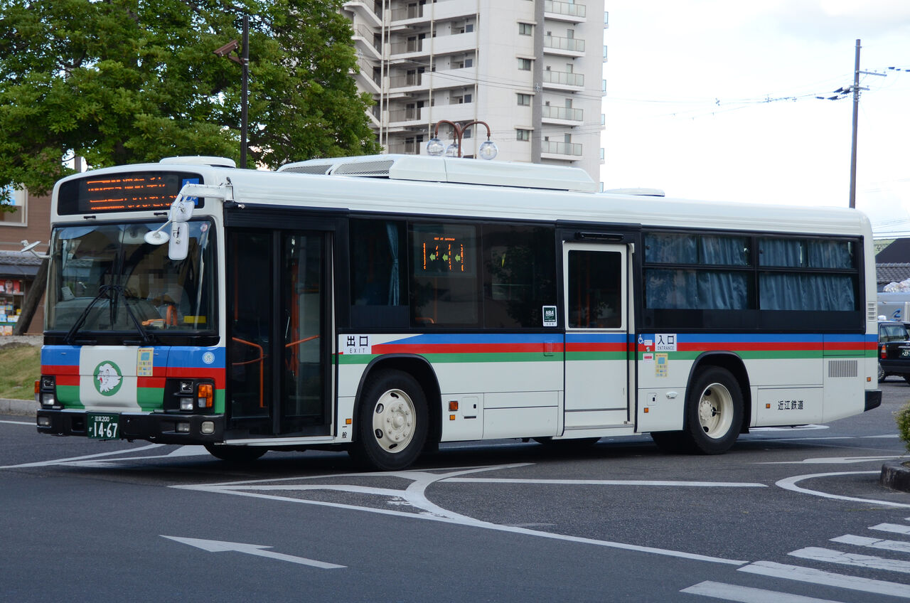 近江鉄道・湖国バス 大型移籍車⑨ : ざっしーのただ載せてゆくだけ