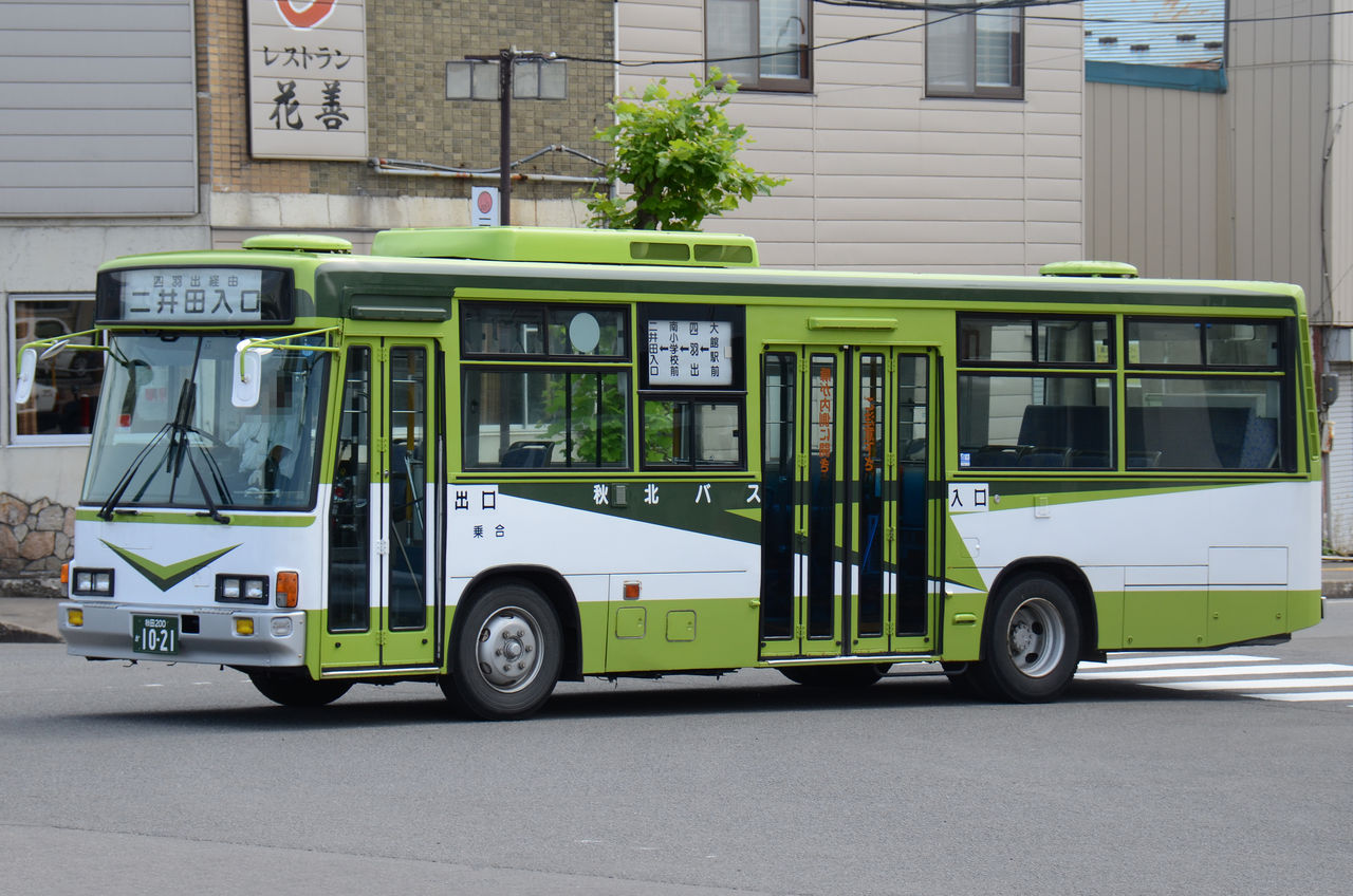 秋北バス 中型移籍車④ : ざっしーのただ載せてゆくだけ