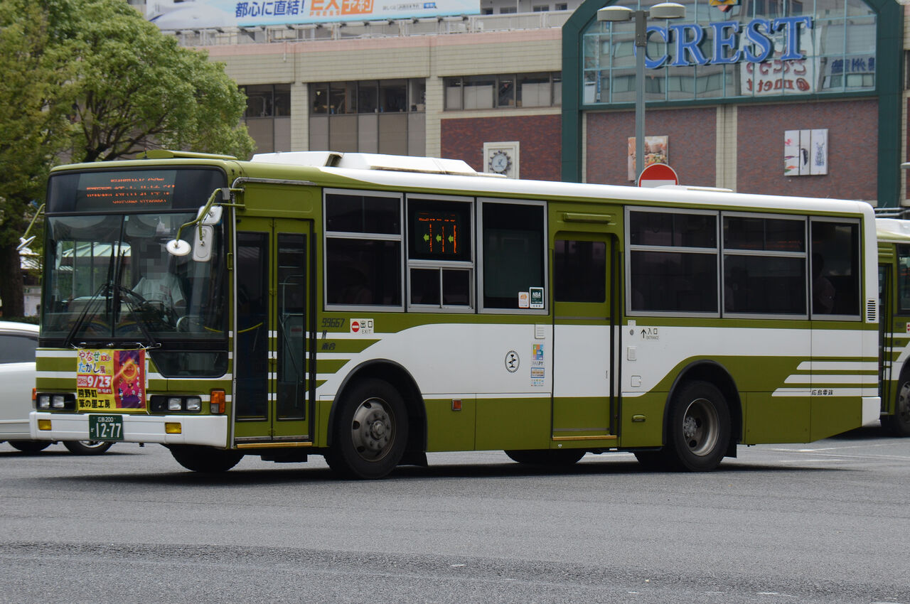 PASPY2種（呉市交通局・広島電鉄） 広島電鉄 大型移籍車④ : ざっしーのただ載せてゆくだけ