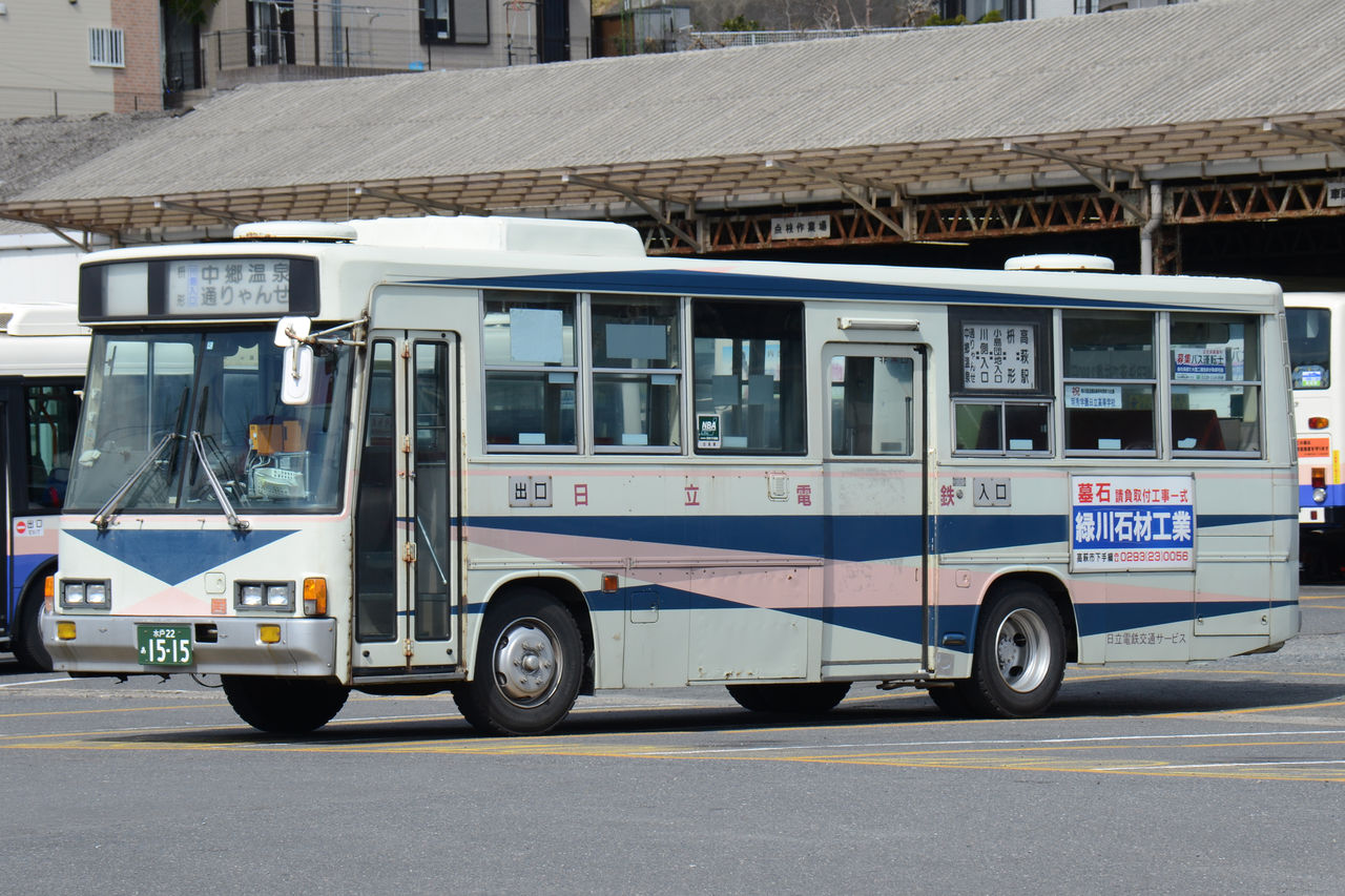 茨城交通 日立オフィス 中型車② : ざっしーのただ載せてゆくだけ