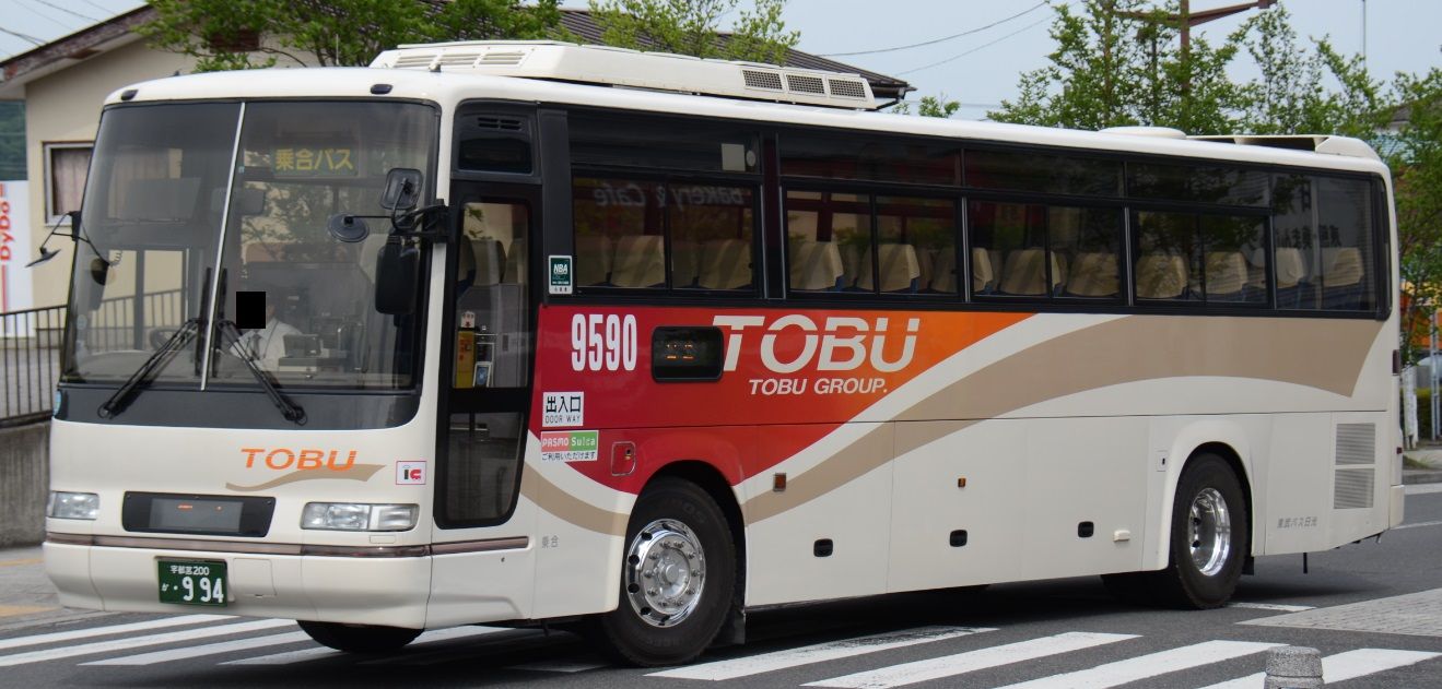東武バス日光 その3 日野 ざっしーのただ載せてゆくだけ