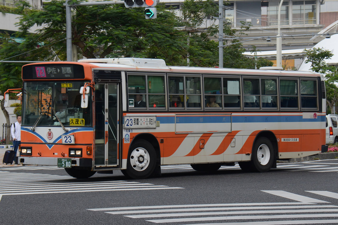 琉球バス交通 大型車 ざっしーのただ載せてゆくだけ