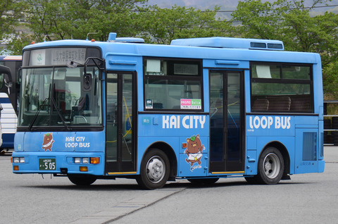山梨交通 小型移籍車① : ざっしーのただ載せてゆくだけ