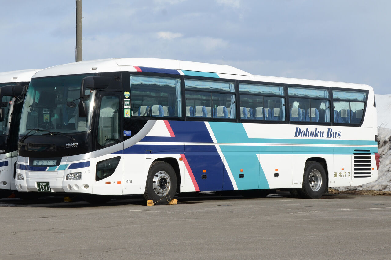 JRバス東北 日野セレガ ハイデッカー 貸切車 JRバス東北 日野