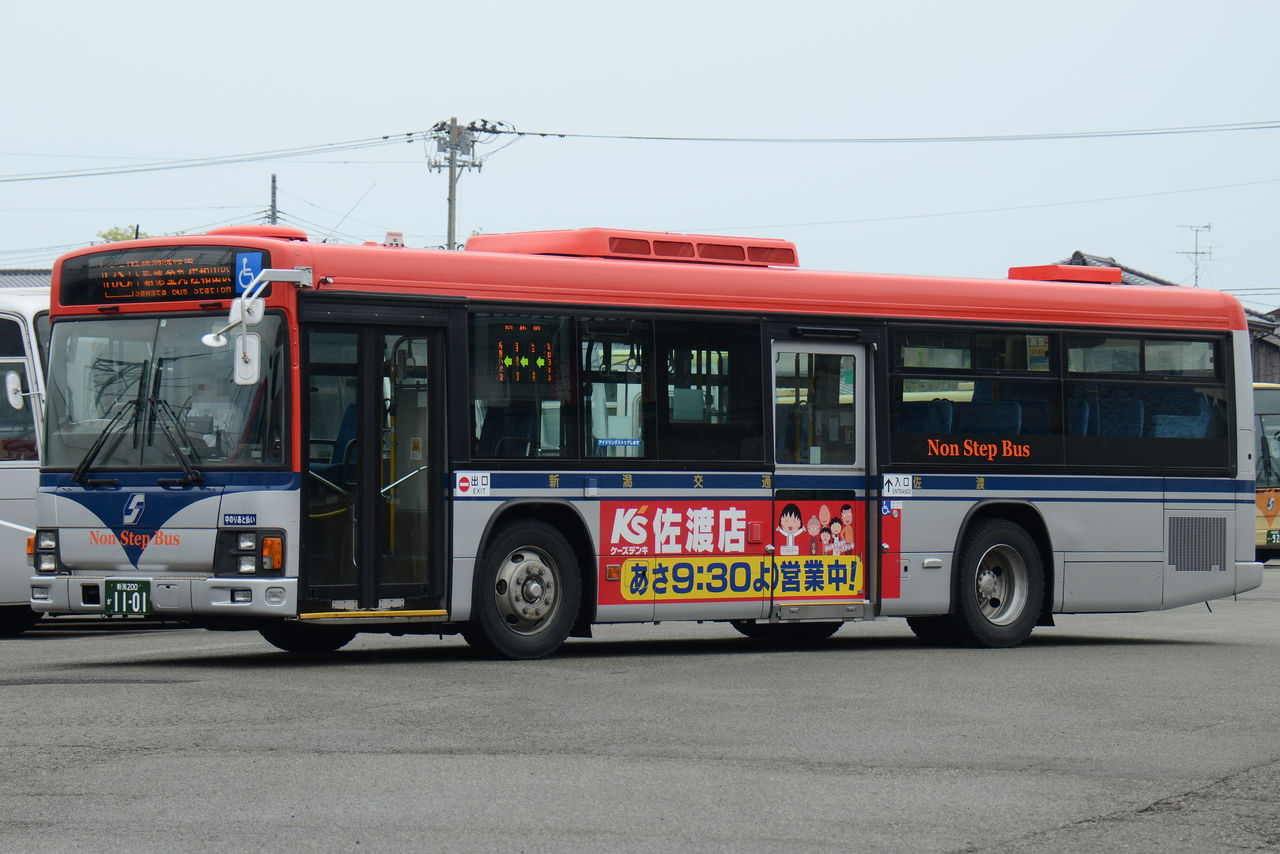 新潟交通佐渡 大型移籍車 ざっしーのただ載せてゆくだけ 新潟交通佐渡 大型移籍車 ざっしーのただ載せてゆくだけ