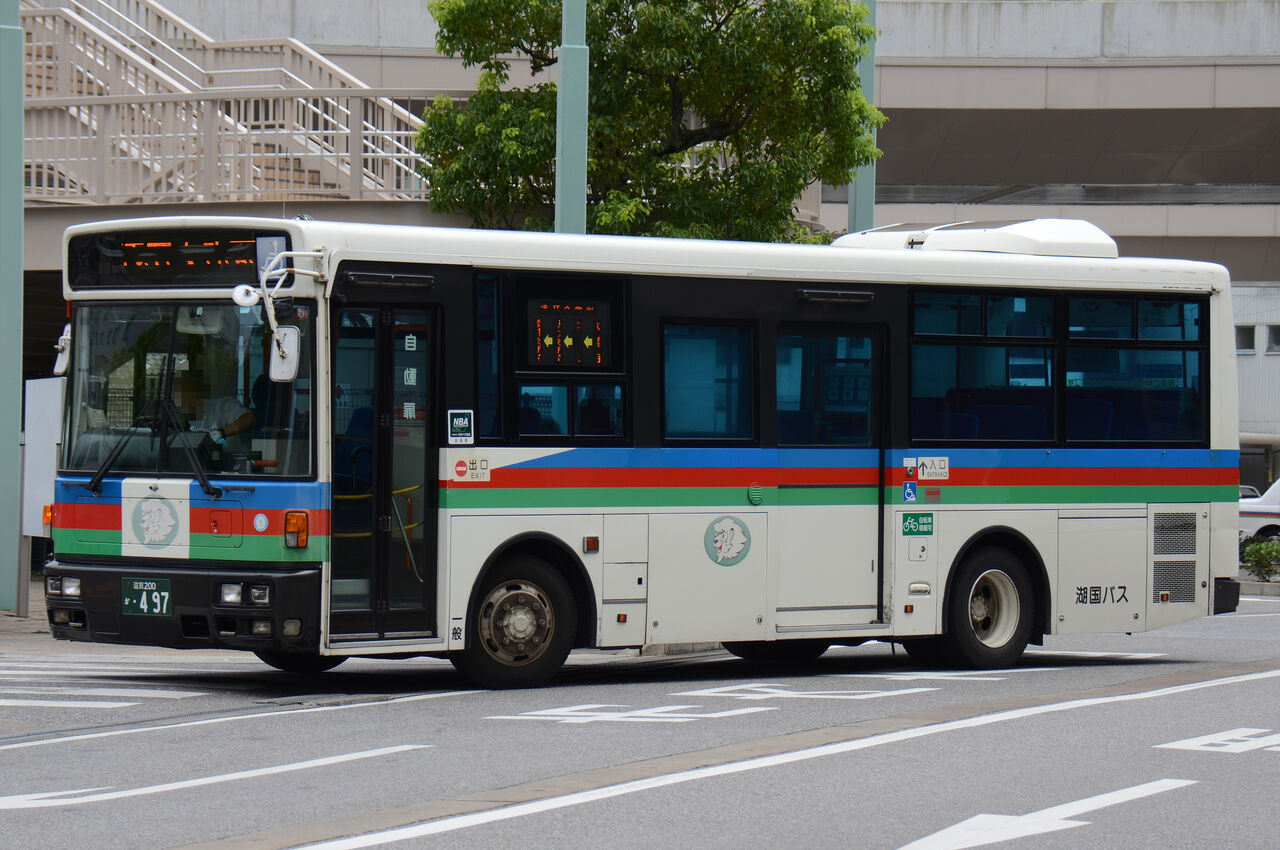湖国バス　近江バス　方向幕　日野 湖国バス 近江バス 方向幕 日野 - メルカリ