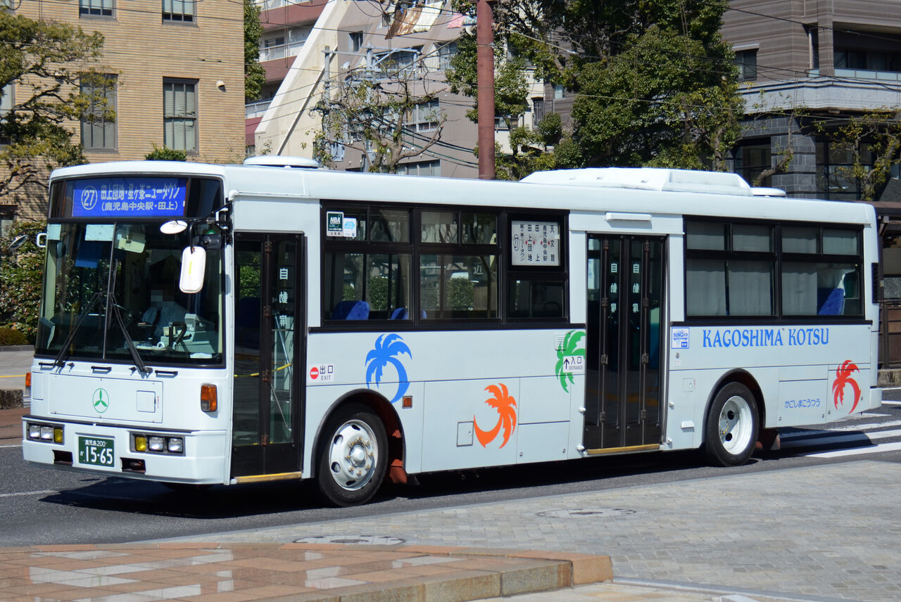 鹿児島交通 中型移籍車④ : ざっしーのただ載せてゆくだけ 鹿児島交通 中型移籍車④ : ざっしーのただ載せてゆくだけ