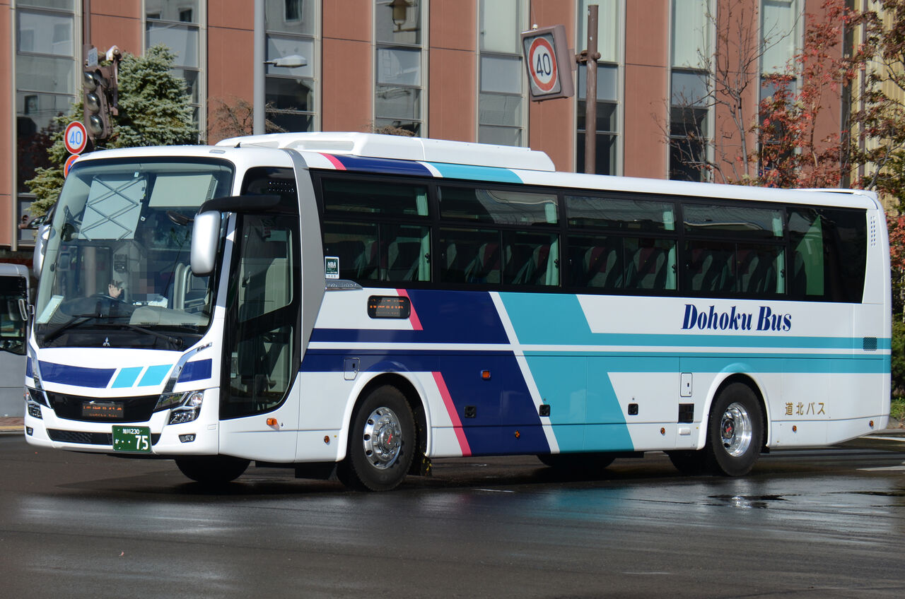 道北バス 高速路線車 ざっしーのただ載せてゆくだけ