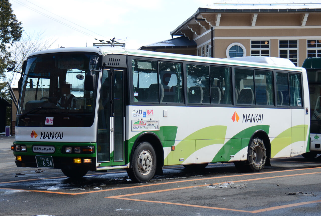 南海りんかんバス 中型車 : ざっしーのただ載せてゆくだけ