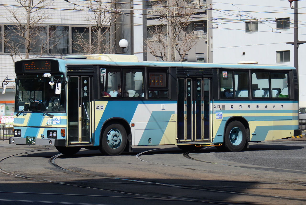 鹿児島市交通局 大型車① : ざっしーのただ載せてゆくだけ