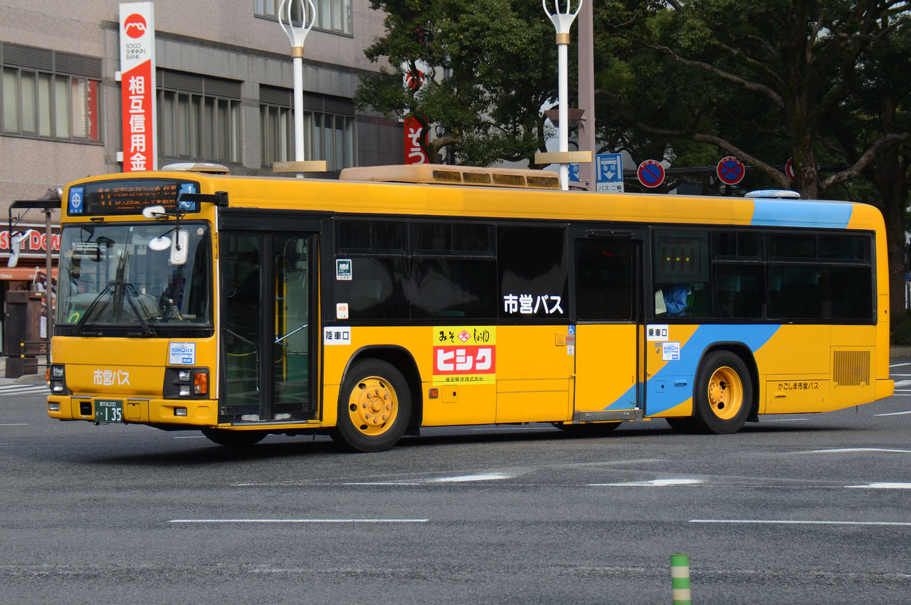 バズ 鹿児島市交通局 大型車② : ざっしーのただ載せてゆくだけ