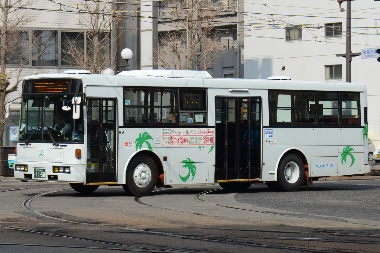鹿児島交通 大型移籍車 ざっしーのただ載せてゆくだけ