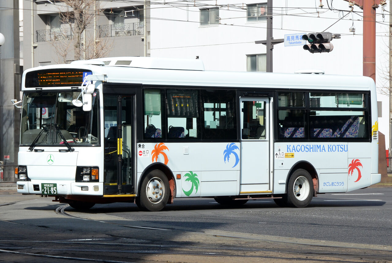 鹿児島交通 中型移籍車⑥ : ざっしーのただ載せてゆくだけ