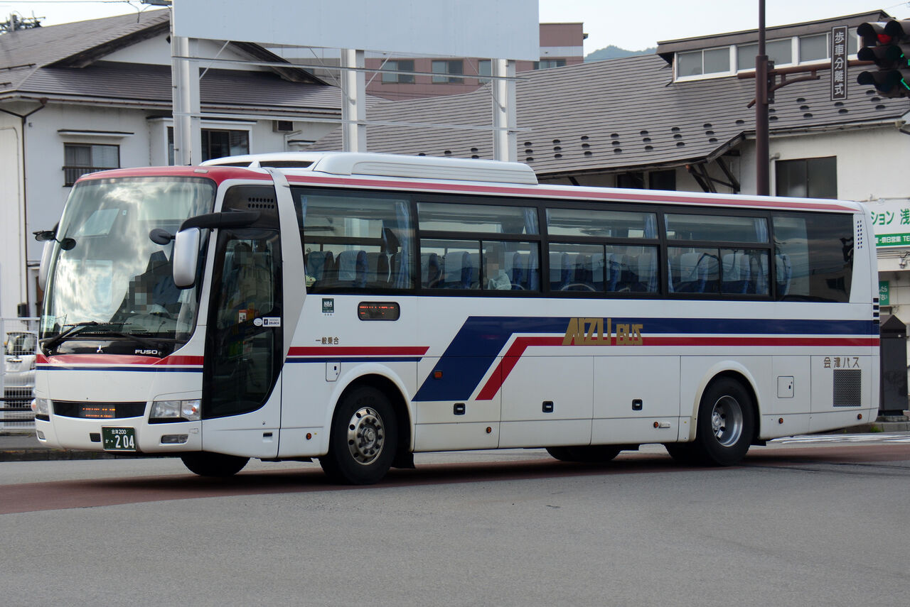 会津乗合自動車(会津バス) 高速路線車① : ざっしーのただ載せて