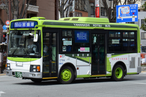 山梨交通 小型移籍車② : ざっしーのただ載せてゆくだけ