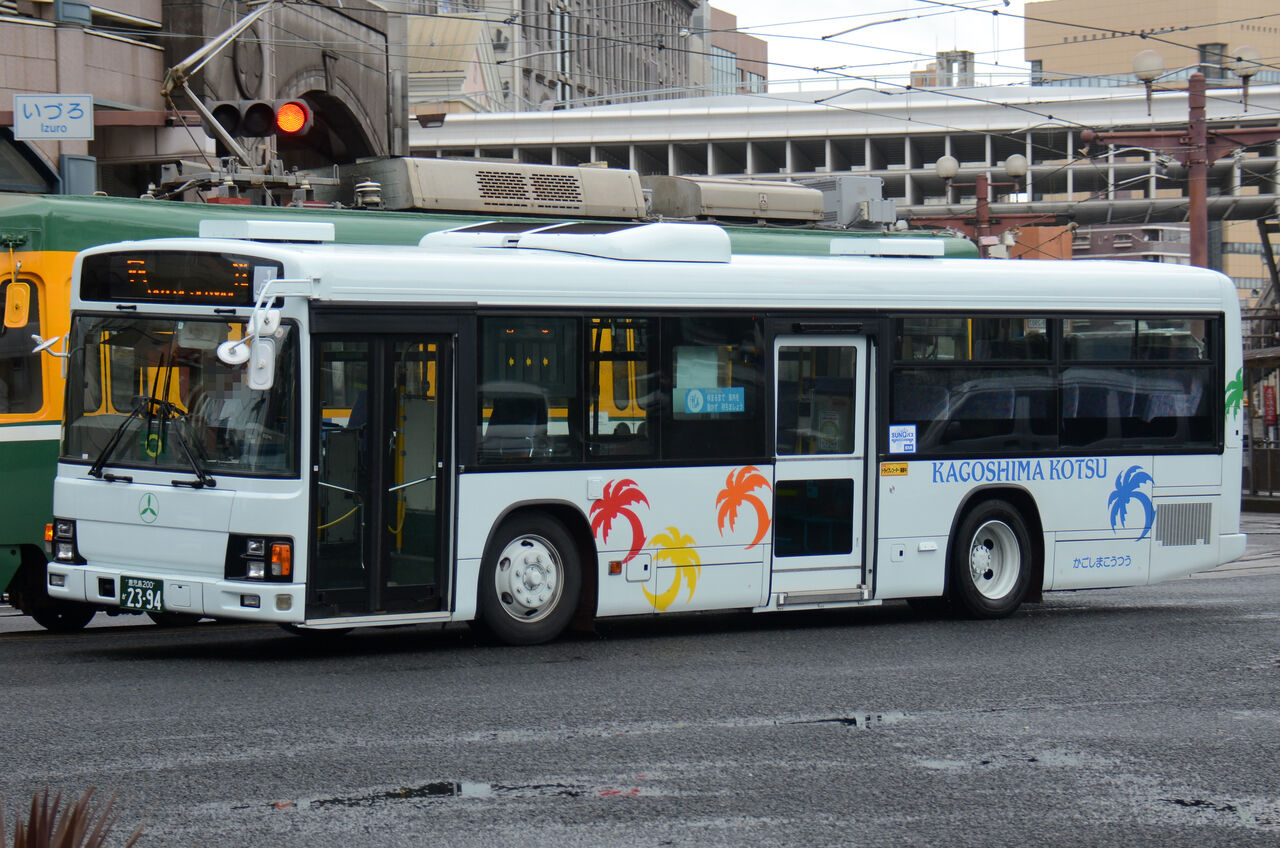 鹿児島交通 大型移籍車㉑ : ざっしーのただ載せてゆくだけ
