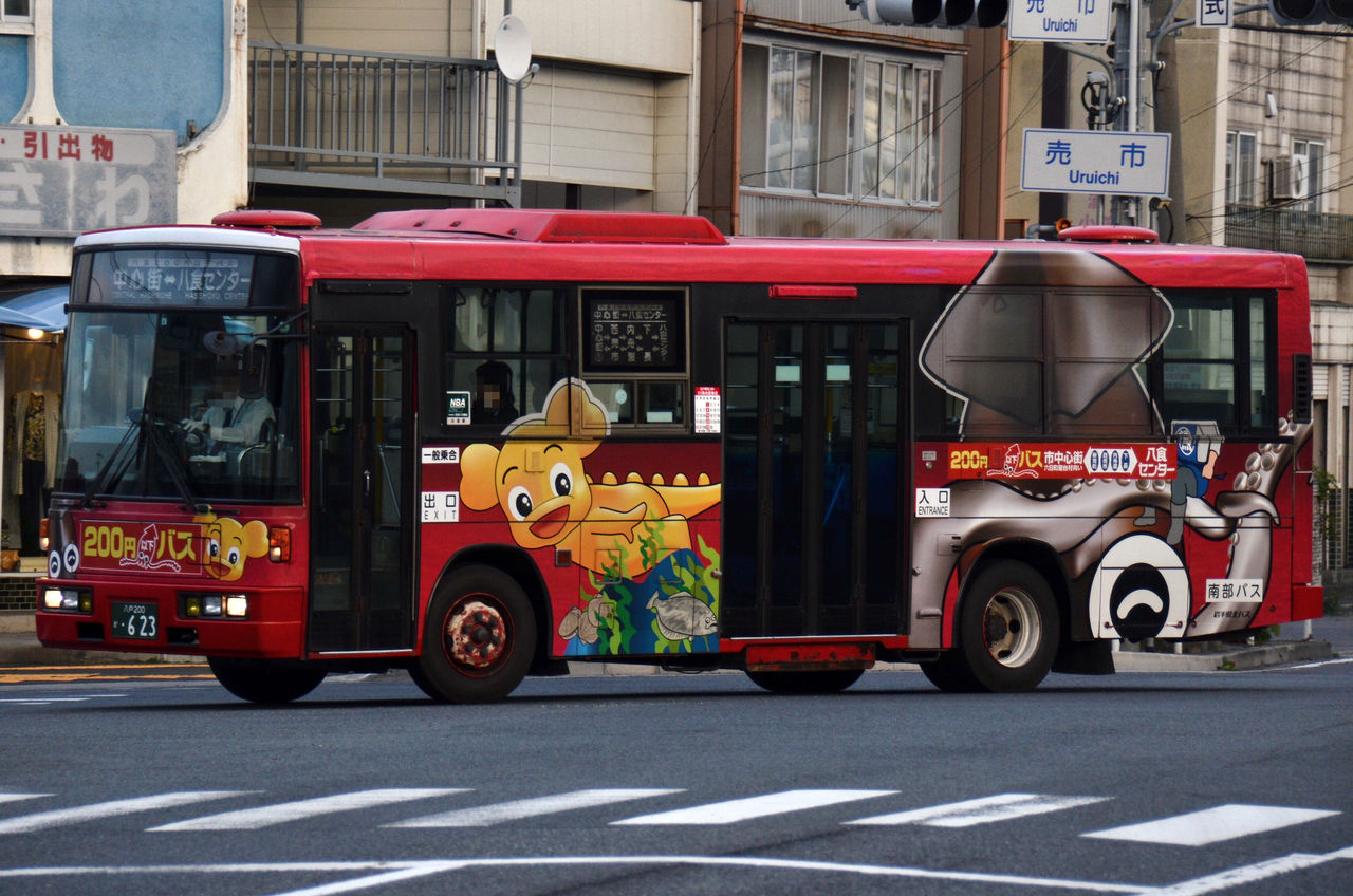 岩手県北自動車南部支社 南部バス その9 中型移籍車 ざっしーのただ載せてゆくだけ
