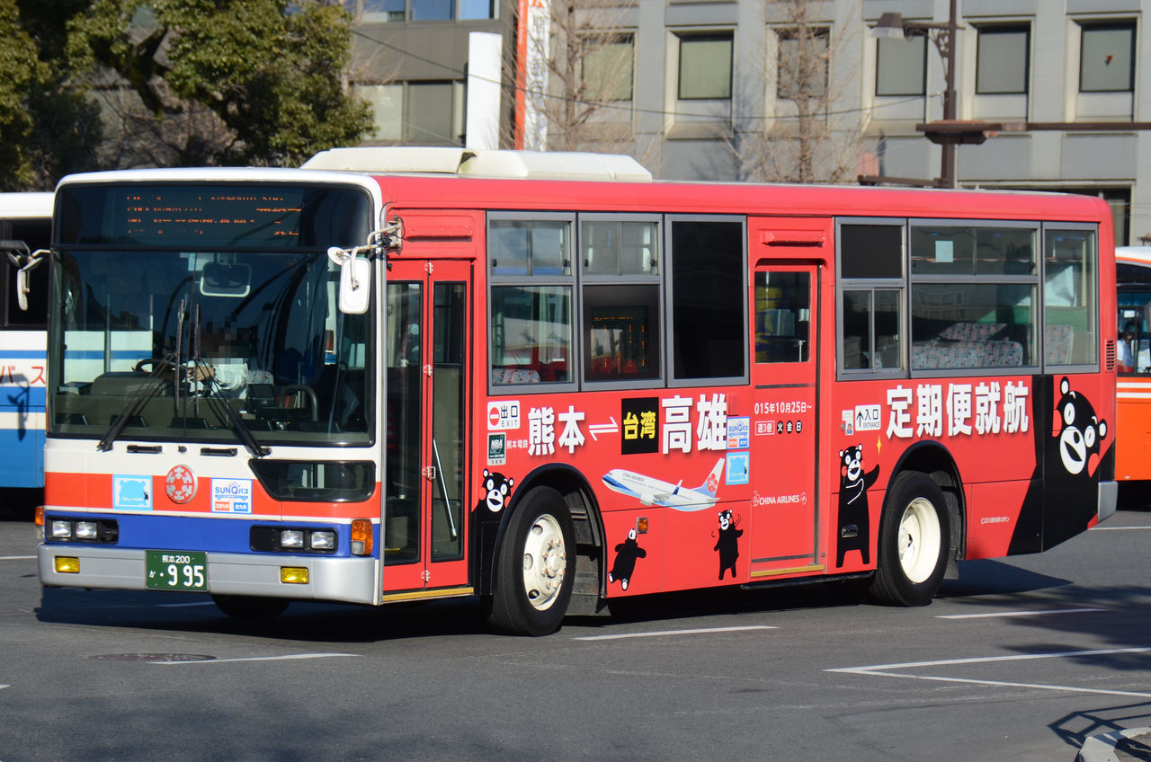 熊本電気鉄道 その6(大型移籍車②) : ざっしーのただ載せてゆくだけ 熊本電気鉄道 その6(大型移籍車②) : ざっしーのただ載せてゆくだけ