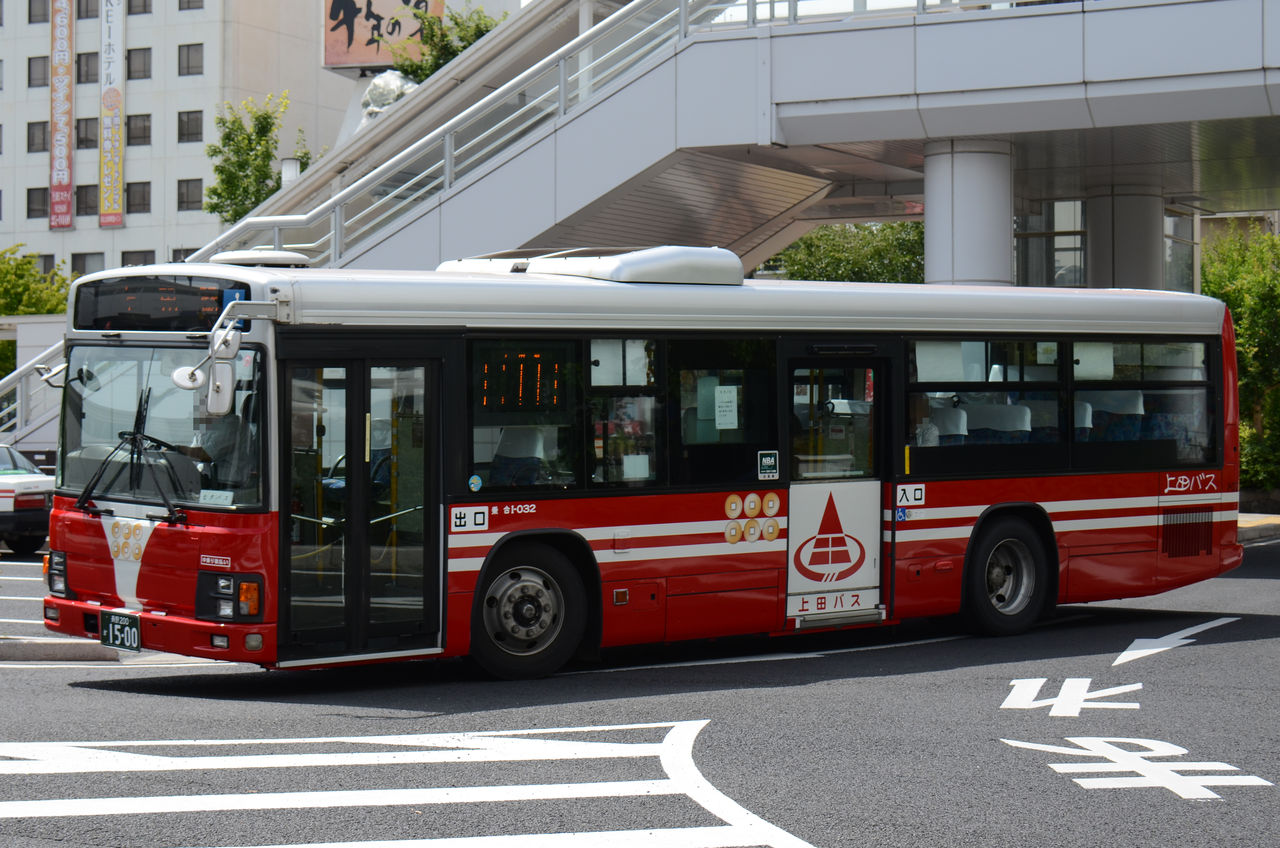 上田バス その3 元東急大型車 ざっしーのただ載せてゆくだけ