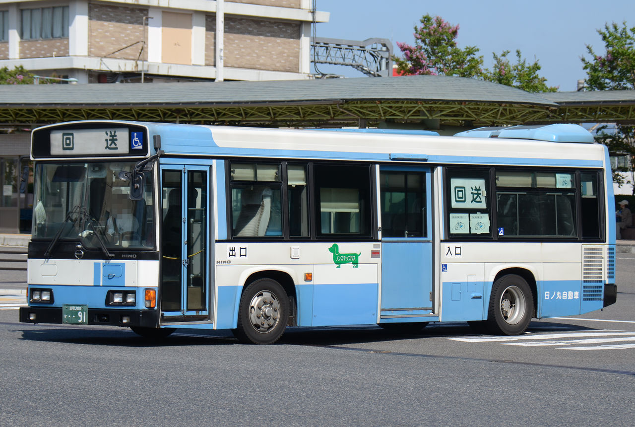 日ノ丸自動車 中型車 ざっしーのただ載せてゆくだけ