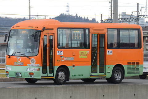 三岐鉄道 小型車 : ざっしーのただ載せてゆくだけ