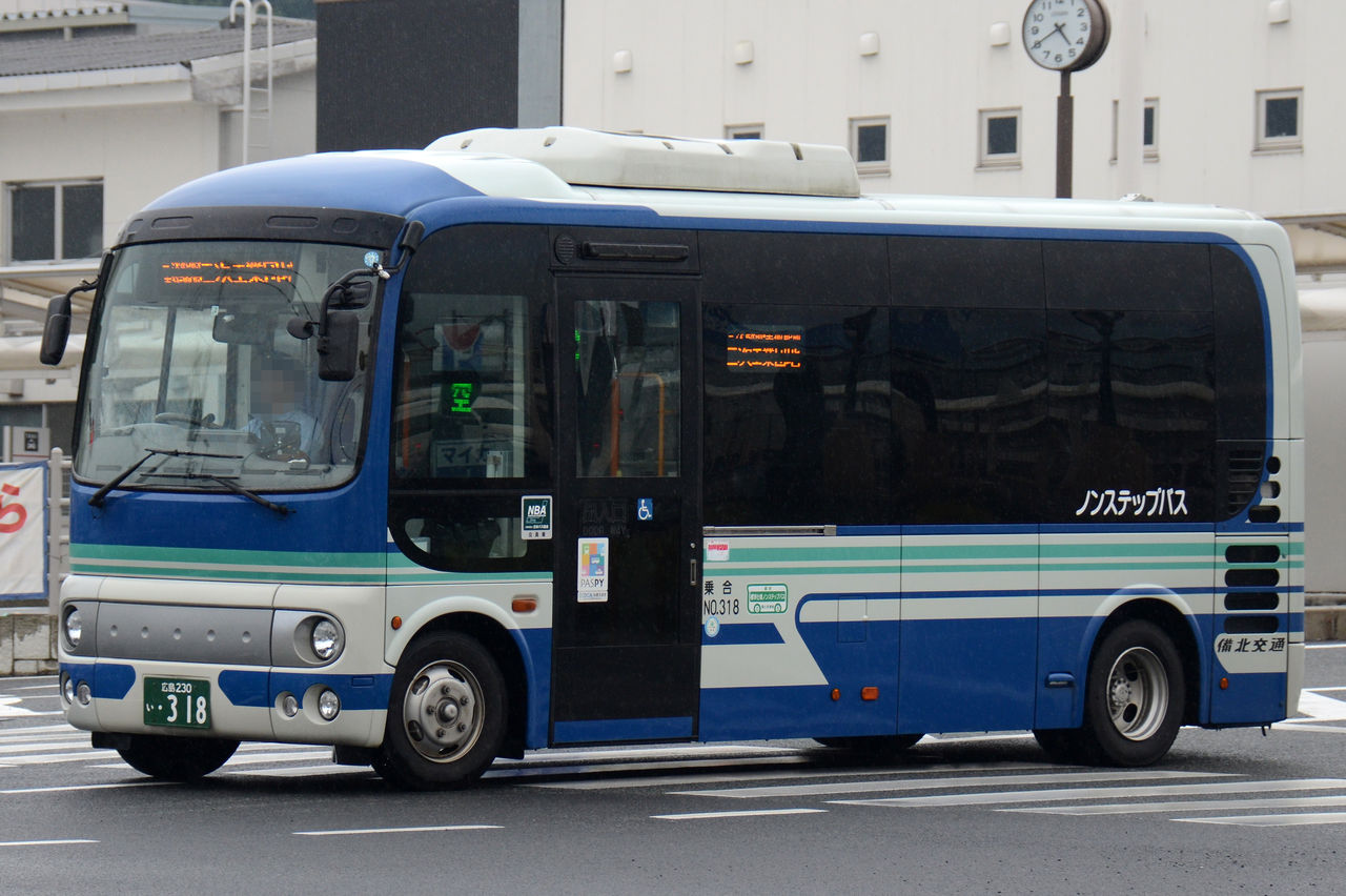 備北交通 小型車② : ざっしーのただ載せてゆくだけ