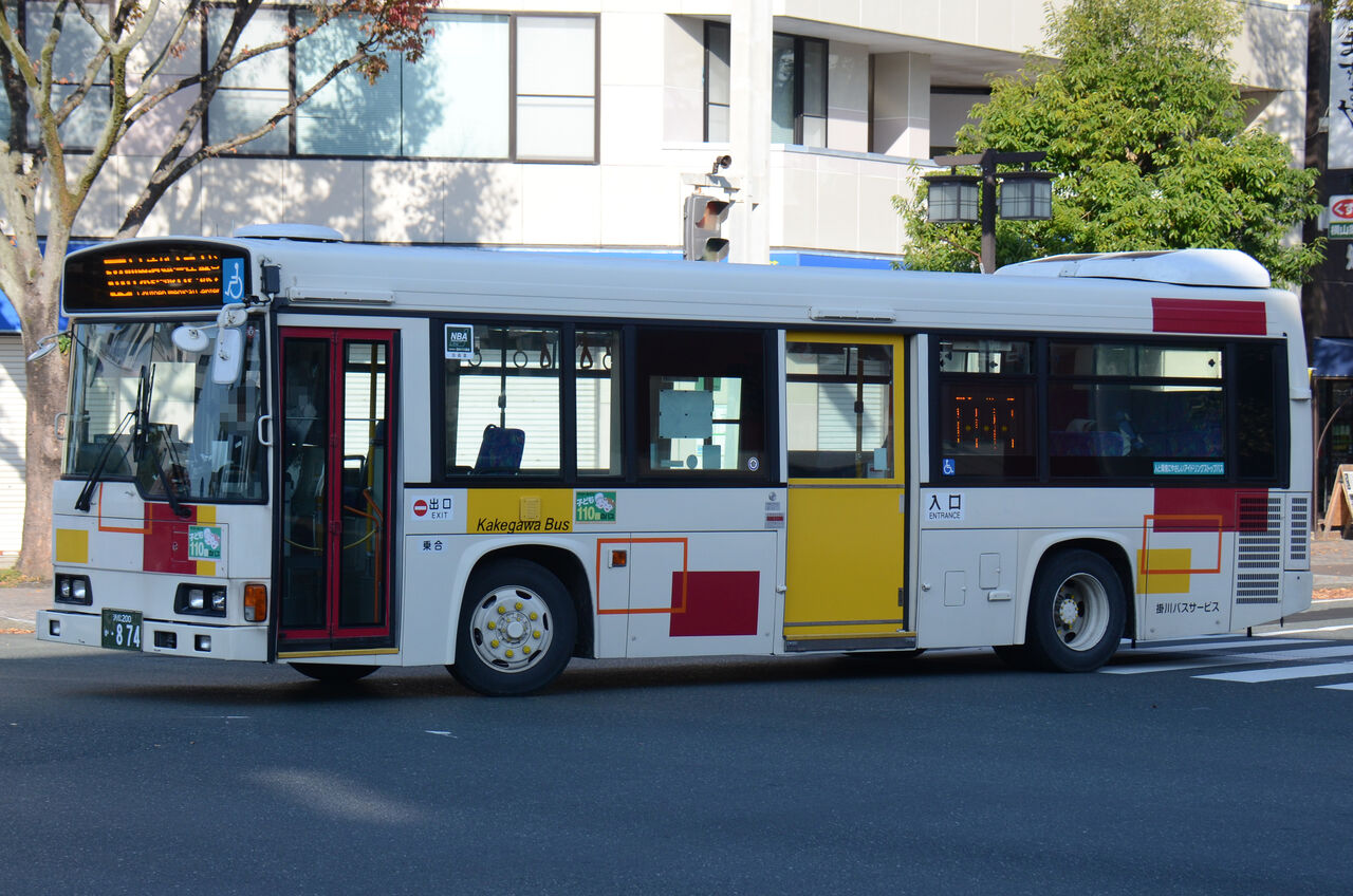 掛川バスサービス 中型車 : ざっしーのただ載せてゆくだけ