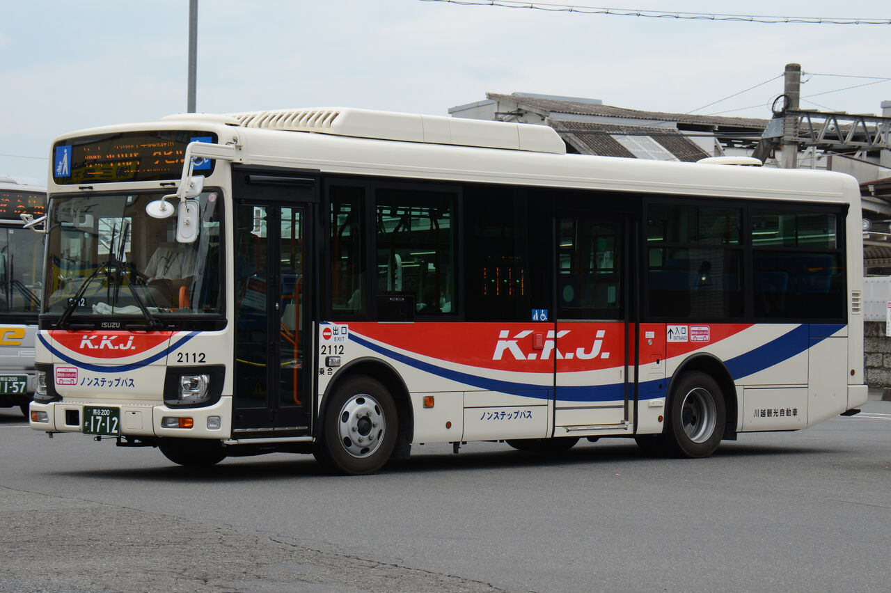 越川 川越観光自動車 中型車⑥ : ざっしーのただ載せてゆくだけ